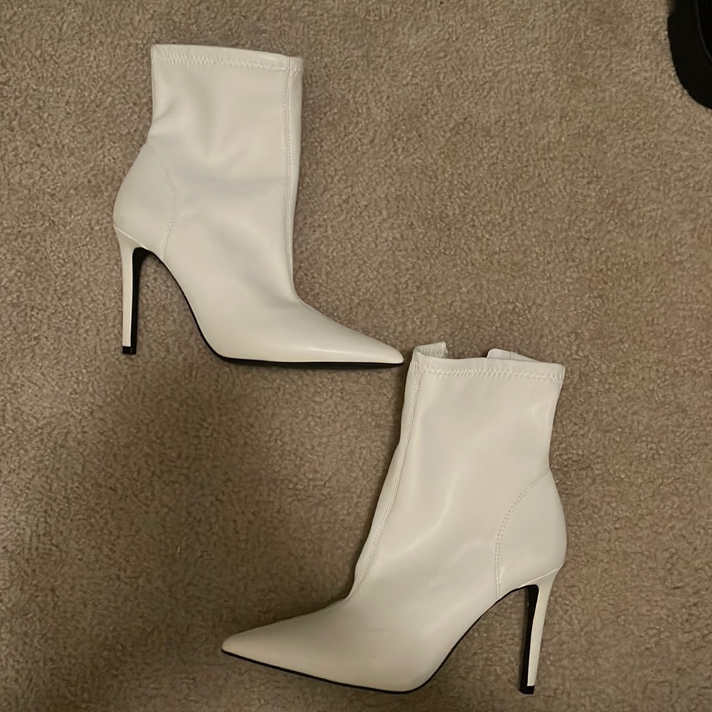 White Forever 21 boots